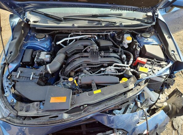 JF2GTAPC0MH337675 2021 SUBARU CROSSTREK Blue Вид підкапотного простору