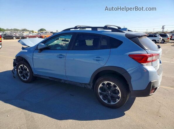JF2GTAPC0N8217747 2022 SUBARU CROSSTREK Blue Trasero izquierdo