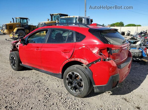 JF2GTAPC0N8235309 2022 SUBARU CROSSTREK Red Հետևի ձախ