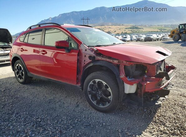 JF2GTAPC0N8235309 2022 SUBARU CROSSTREK Red Առջևի աջ