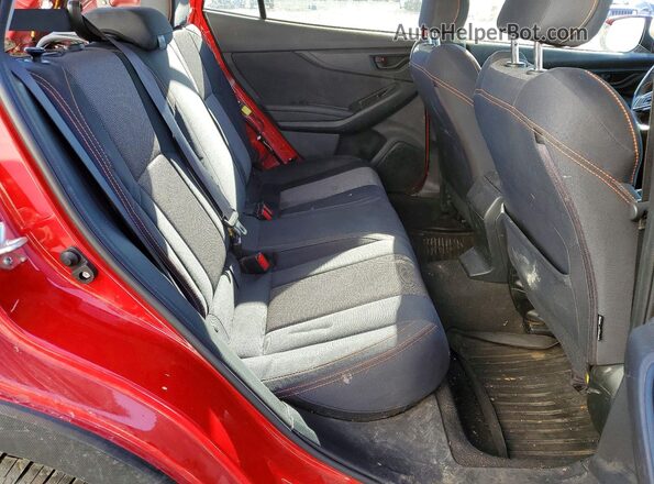 JF2GTAPC0N8235309 2022 SUBARU CROSSTREK Red Հետևի նստատեղերի տեսք