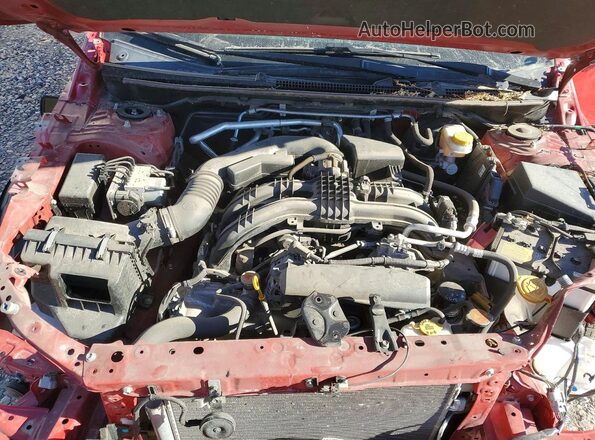 JF2GTAPC0N8235309 2022 SUBARU CROSSTREK Red Սալոնի հետևի տեսք