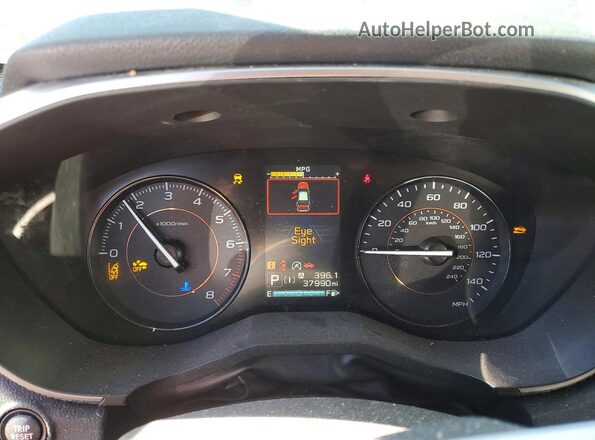JF2GTAPC0N8235309 2022 SUBARU CROSSTREK Red Սարքավորումների վահանակի տեսք