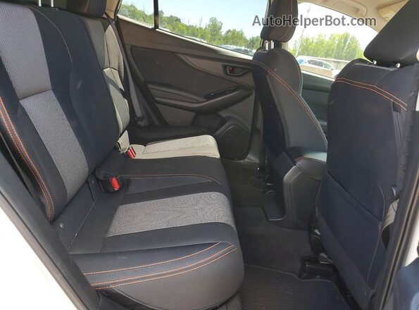 JF2GTAPC0N8266060 2022 SUBARU CROSSTREK White უკანა სალონის ხედი