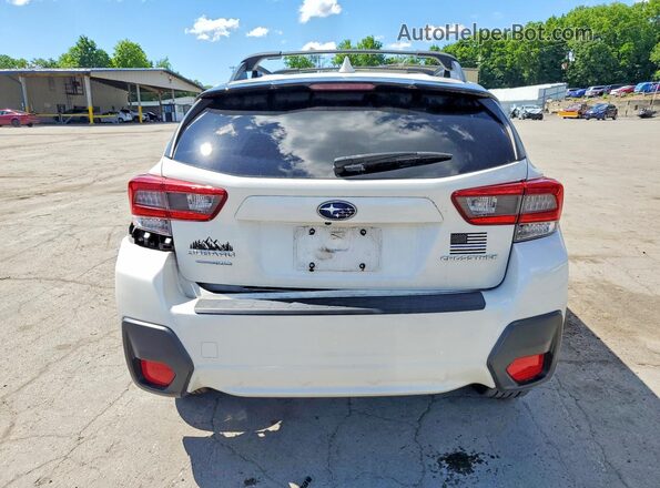 JF2GTAPC0N8266060 2022 SUBARU CROSSTREK White უკანა ხედი