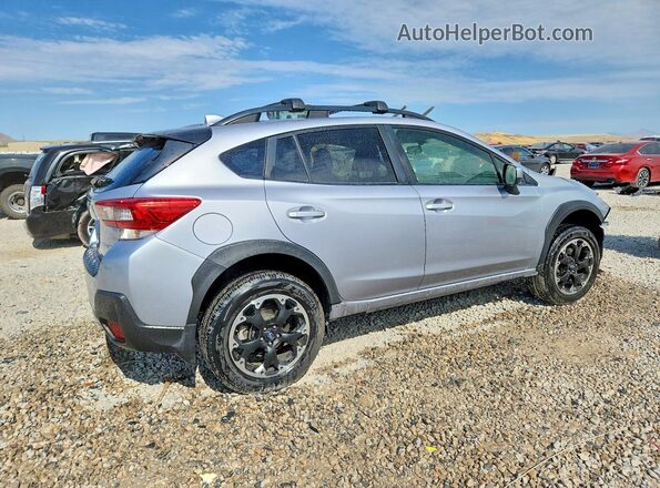JF2GTAPC1M8291516 2021 SUBARU CROSSTREK Silver Задня права чверть
