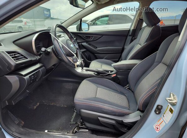 JF2GTAPC2L8230173 2020 SUBARU CROSSTREK Blue Widok wnętrza z przodu