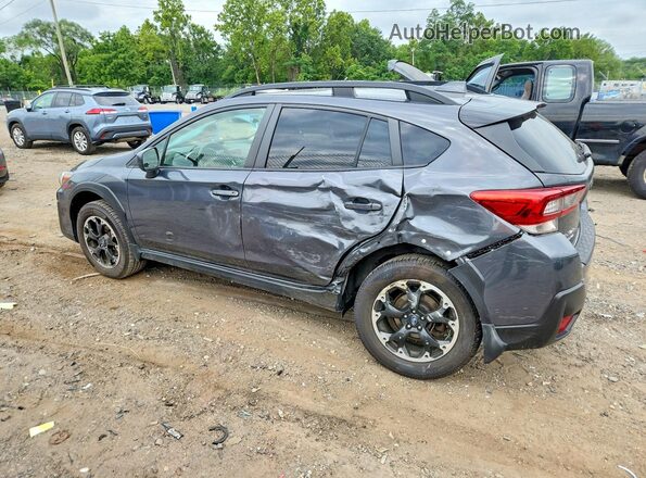 JF2GTAPC2M8231986 2021 SUBARU CROSSTREK Gray Rear left