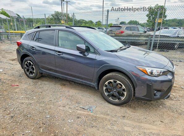 JF2GTAPC2M8231986 2021 SUBARU CROSSTREK Gray Front right