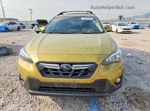 JF2GTAPC2MH297194 2021 SUBARU CROSSTREK Зеленый Вид спереди