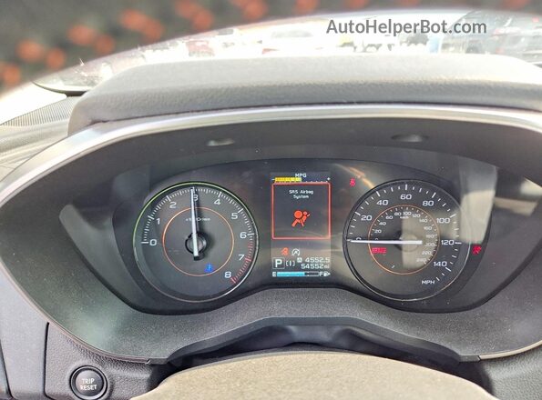 JF2GTAPC2MH297194 2021 SUBARU CROSSTREK Зеленый Вид щитка приборов