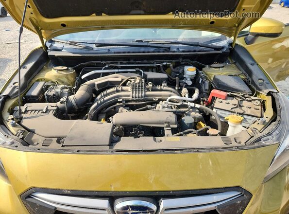 JF2GTAPC2MH297194 2021 SUBARU CROSSTREK Зеленый Вид задней части салона
