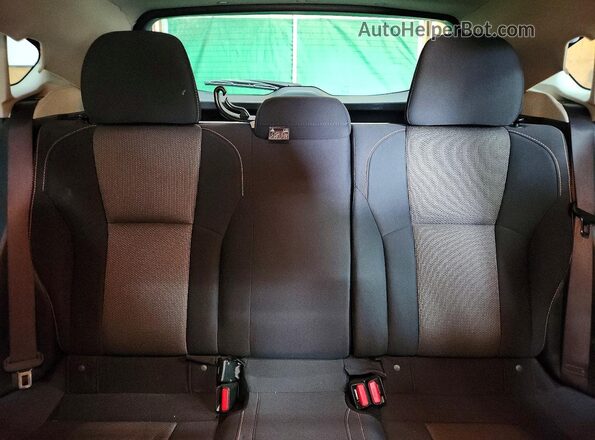 JF2GTAPC3L8204438 2020 SUBARU CROSSTREK Black Widok tylnych siedzeń