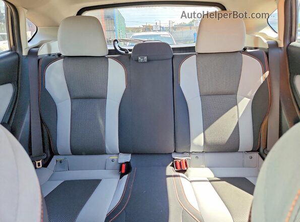 JF2GTAPC3L8263053 2020 SUBARU CROSSTREK Gray უკანა სავარძლების ხედი
