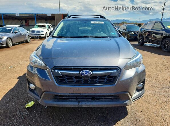 JF2GTAPC3L8263053 2020 SUBARU CROSSTREK Gray წინა ხედი