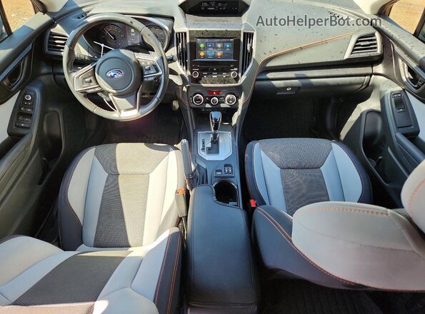 JF2GTAPC3L8263053 2020 SUBARU CROSSTREK Gray წინა პანელის ხედი