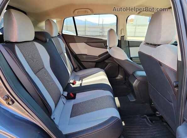 JF2GTAPC3L8263053 2020 SUBARU CROSSTREK Gray უკანა სალონის ხედი