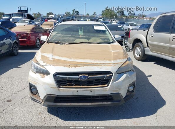 JF2GTAPC3L8270875 2020 SUBARU CROSSTREK White Առջևի վահանակի տեսք