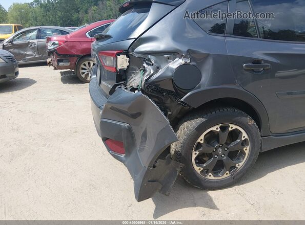 JF2GTAPC3M8677905 2021 SUBARU CROSSTREK Green Front view