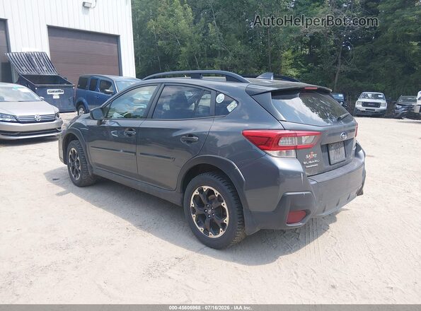 JF2GTAPC3M8677905 2021 SUBARU CROSSTREK Green Rear left