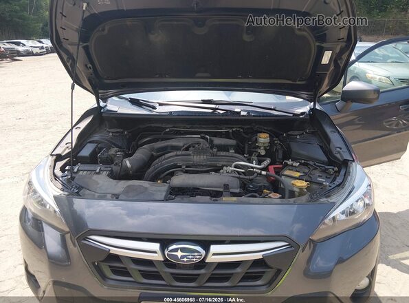 JF2GTAPC3M8677905 2021 SUBARU CROSSTREK Green Rear view