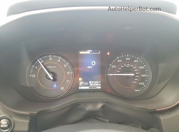 JF2GTAPC3P8211458 2023 SUBARU CROSSTREK White ხელსაწყოთა პანელის ხედი