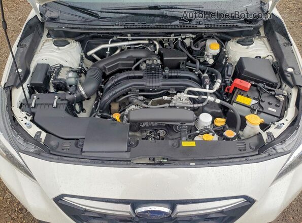 JF2GTAPC3P8211458 2023 SUBARU CROSSTREK White ძრავის განყოფილების ხედი