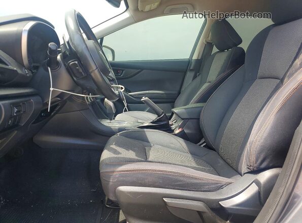 JF2GTAPC4LH232457 2020 SUBARU CROSSTREK Charcoal წინა სალონის ხედი