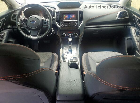 JF2GTAPC4LH232457 2020 SUBARU CROSSTREK Charcoal წინა პანელის ხედი