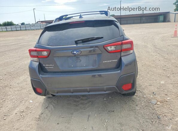 JF2GTAPC4LH232457 2020 SUBARU CROSSTREK Charcoal უკანა ხედი