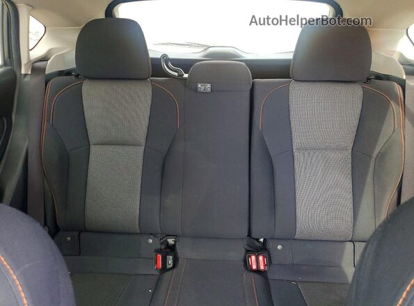JF2GTAPC4LH232457 2020 SUBARU CROSSTREK Charcoal უკანა სავარძლების ხედი