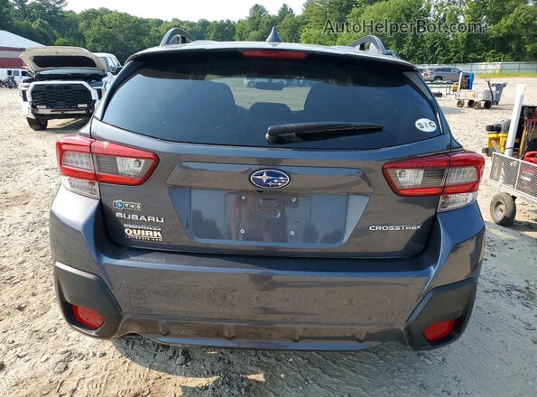 JF2GTAPC4M8679906 2021 SUBARU CROSSTREK Gray Вид ззаду