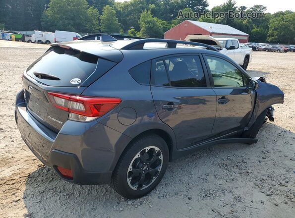 JF2GTAPC4M8679906 2021 SUBARU CROSSTREK Gray Задня права чверть