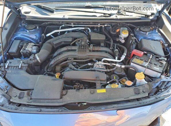 JF2GTAPC4NH272654 2022 SUBARU CROSSTREK Blue Vista del compartimento del motor