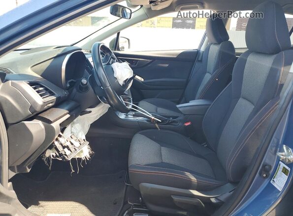 JF2GTAPC4NH272654 2022 SUBARU CROSSTREK Blue Vista interior delantera