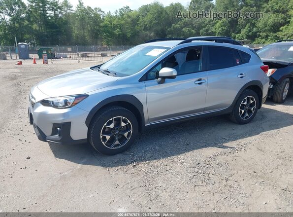 JF2GTAPC5L8246352 2020 SUBARU CROSSTREK Silver Передня ліва чверть