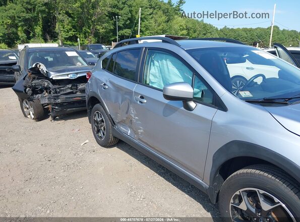 JF2GTAPC5L8246352 2020 SUBARU CROSSTREK Silver Вид салону спереду