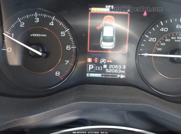 JF2GTAPC5L8246352 2020 SUBARU CROSSTREK Silver Панорамний вид салону 360°