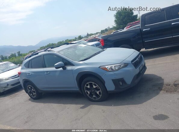 JF2GTAPC5L8269078 2020 SUBARU CROSSTREK Blue Սալոնի հետևի տեսք