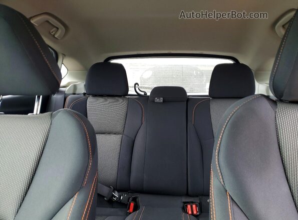 JF2GTAPC5M8269213 2021 SUBARU CROSSTREK Gray Rear seats view