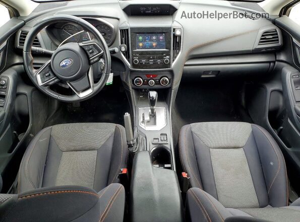 JF2GTAPC5M8269213 2021 SUBARU CROSSTREK Gray Dashboard view
