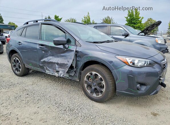 JF2GTAPC5M8269213 2021 SUBARU CROSSTREK Gray Front right