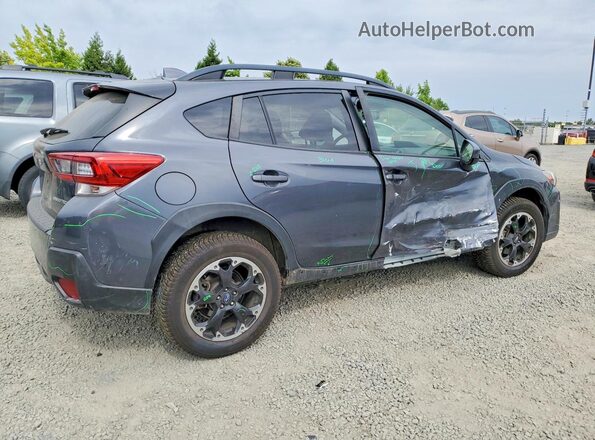 JF2GTAPC5M8269213 2021 SUBARU CROSSTREK Gray Rear right