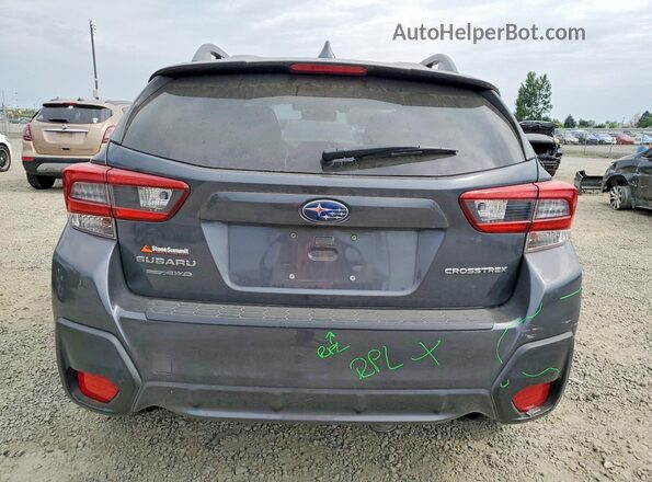 JF2GTAPC5M8269213 2021 SUBARU CROSSTREK Gray Rear view