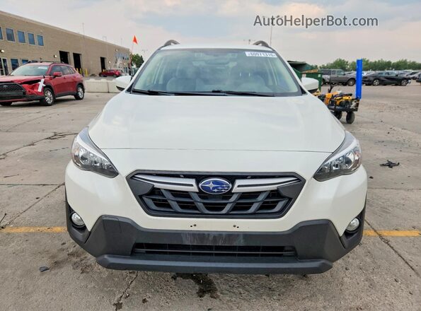JF2GTAPC5M8668073 2021 SUBARU CROSSTREK White Widok z przodu