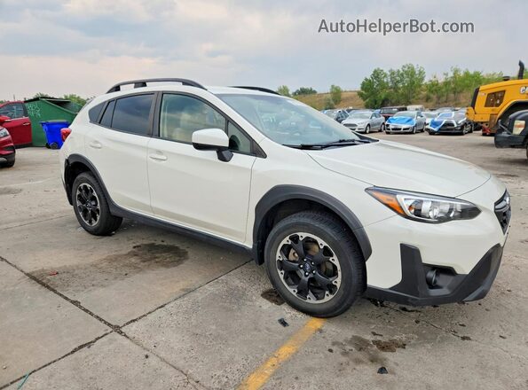 JF2GTAPC5M8668073 2021 SUBARU CROSSTREK White Przód prawy