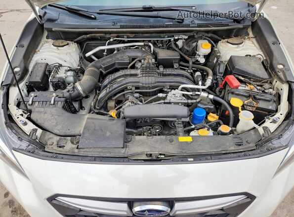JF2GTAPC5M8668073 2021 SUBARU CROSSTREK White Widok komory silnika