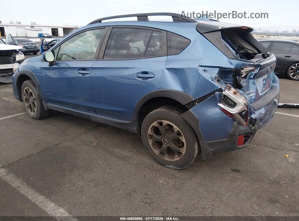 JF2GTAPC5MH304526 2021 SUBARU CROSSTREK Blue Rear left