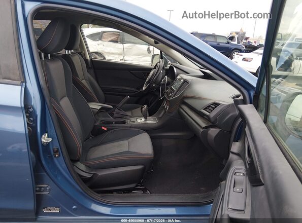 JF2GTAPC5MH304526 2021 SUBARU CROSSTREK Blue Front interior view
