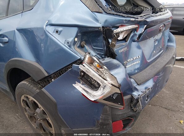 JF2GTAPC5MH304526 2021 SUBARU CROSSTREK Blue Front view